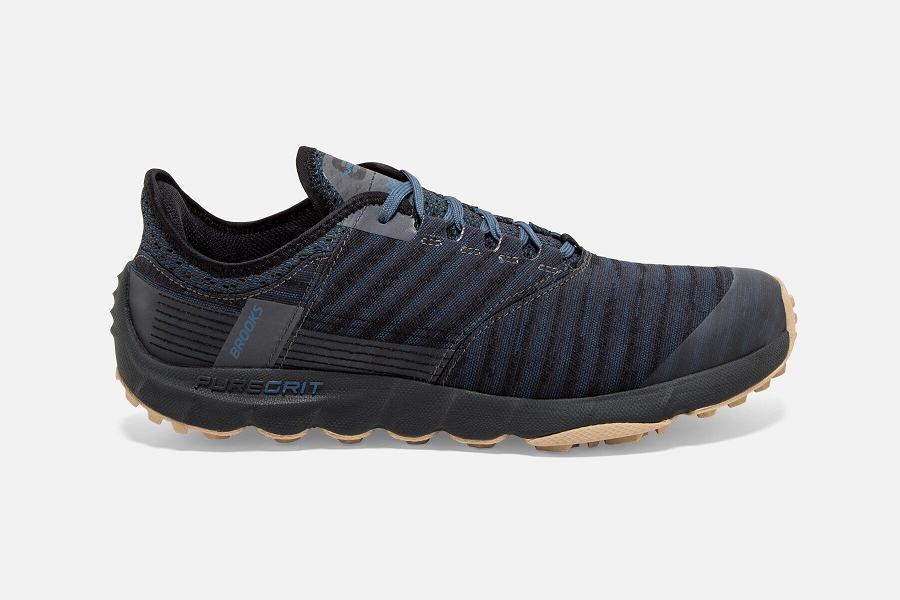 Brooks PureGrit 8 Men Athletic Shoes & Trail Running Shoes Black MZU751802